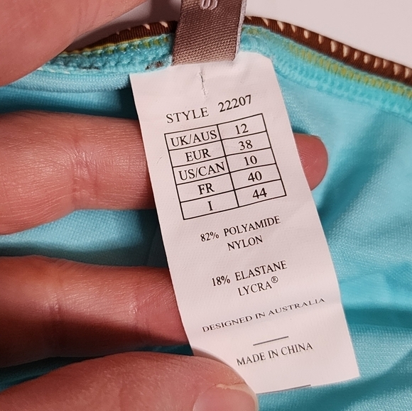 Sunseeker Australia Boy Short Bikini Set 10 - Picture 6 of 6